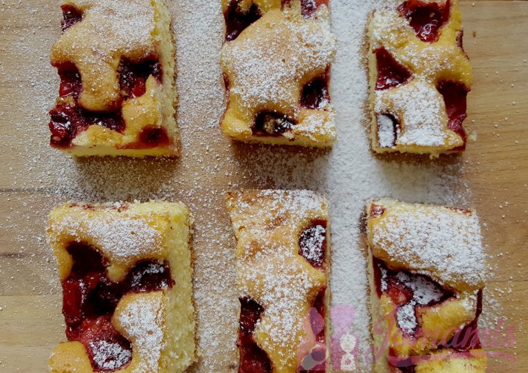 Einfacher Blechkuchen mit Obst | Mein Mamiblog